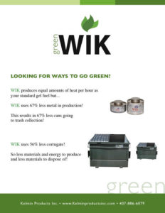 Wik Go Green Flyer